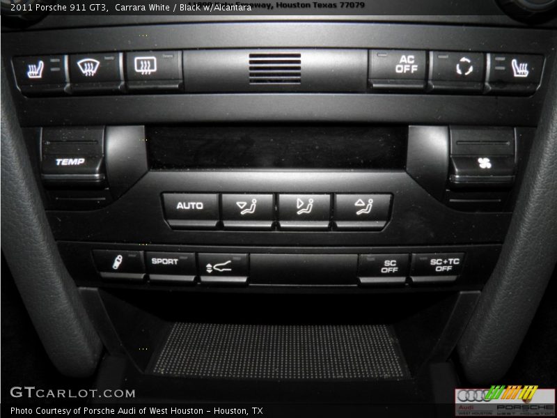 Carrara White / Black w/Alcantara 2011 Porsche 911 GT3