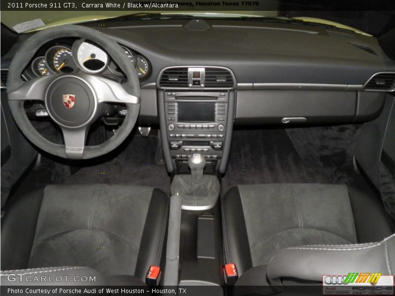Carrara White / Black w/Alcantara 2011 Porsche 911 GT3