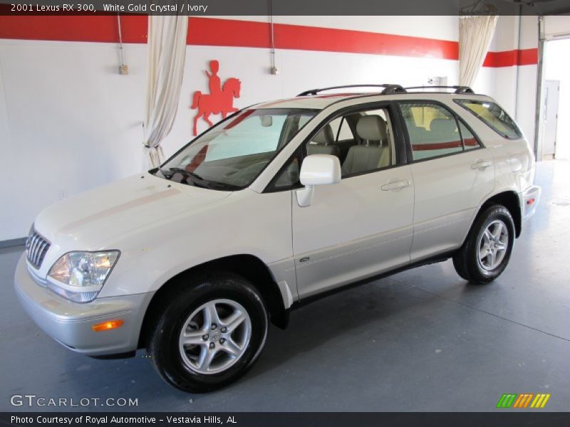 White Gold Crystal / Ivory 2001 Lexus RX 300