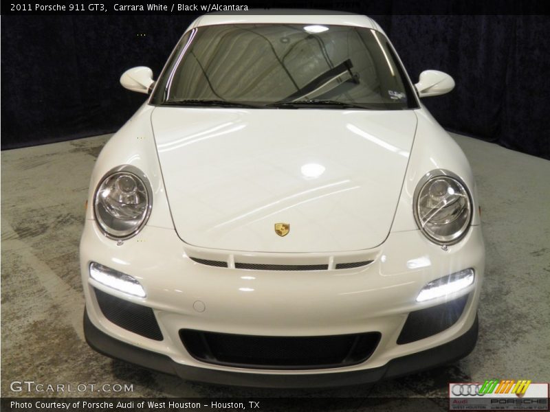Carrara White / Black w/Alcantara 2011 Porsche 911 GT3