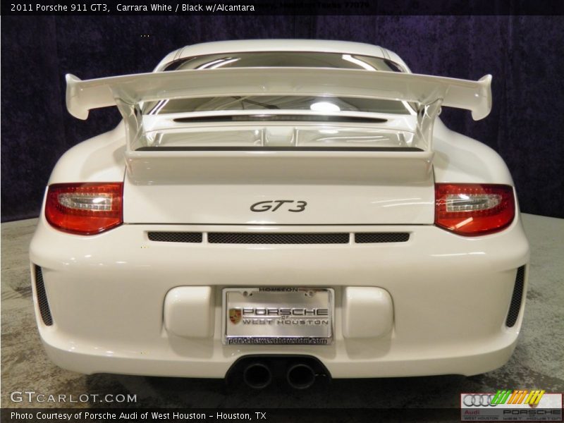 Carrara White / Black w/Alcantara 2011 Porsche 911 GT3