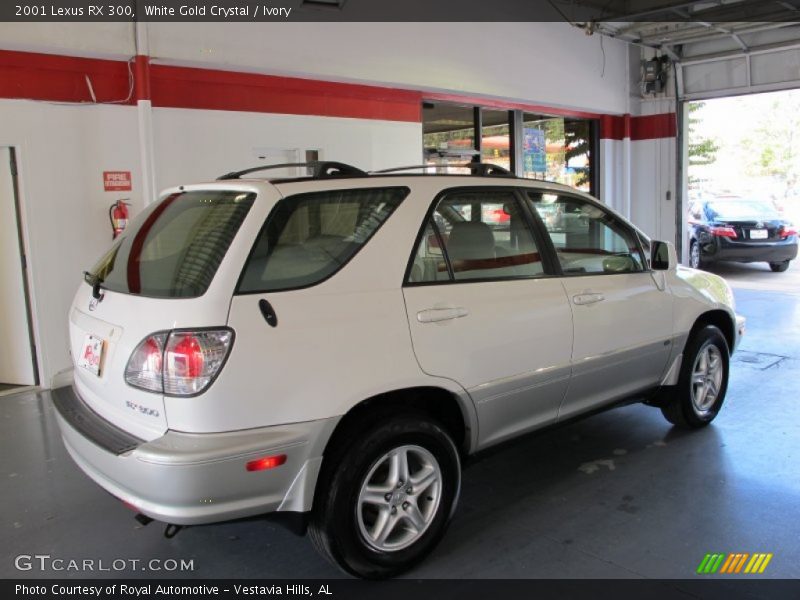 White Gold Crystal / Ivory 2001 Lexus RX 300
