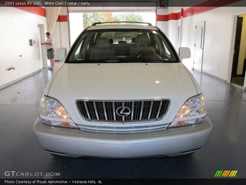 White Gold Crystal / Ivory 2001 Lexus RX 300