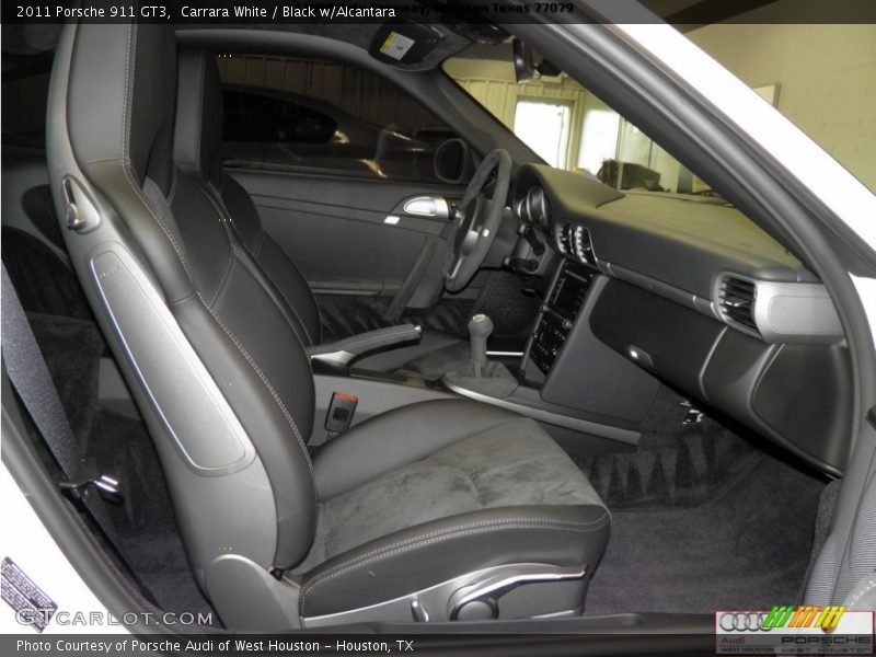 Carrara White / Black w/Alcantara 2011 Porsche 911 GT3