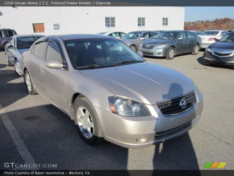 Polished Pewter Metallic / Charcoal 2006 Nissan Altima 2.5 S