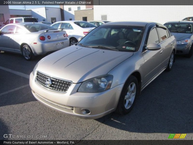 Polished Pewter Metallic / Charcoal 2006 Nissan Altima 2.5 S