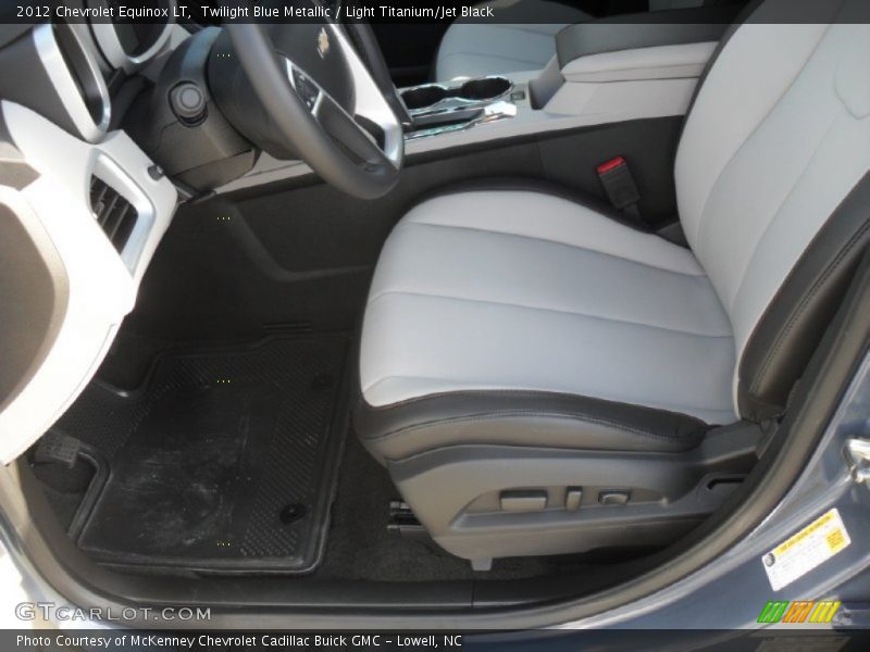  2012 Equinox LT Light Titanium/Jet Black Interior