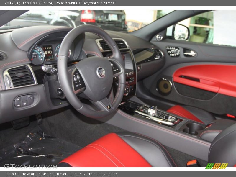  2012 XK XKR Coupe Red/Warm Charcoal Interior