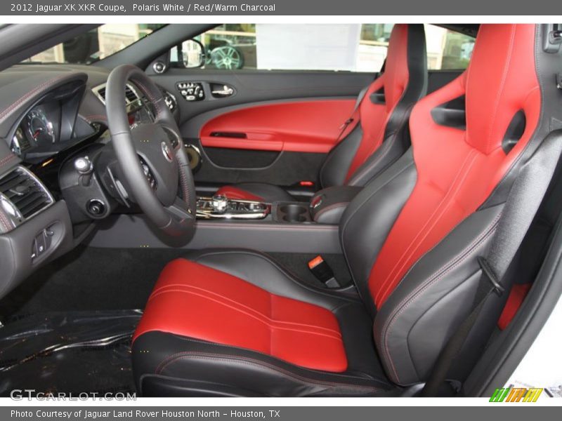  2012 XK XKR Coupe Red/Warm Charcoal Interior