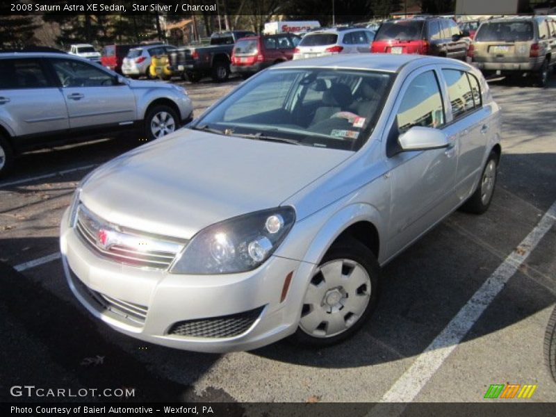 Star Silver / Charcoal 2008 Saturn Astra XE Sedan