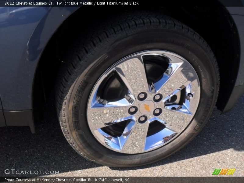 Twilight Blue Metallic / Light Titanium/Jet Black 2012 Chevrolet Equinox LT
