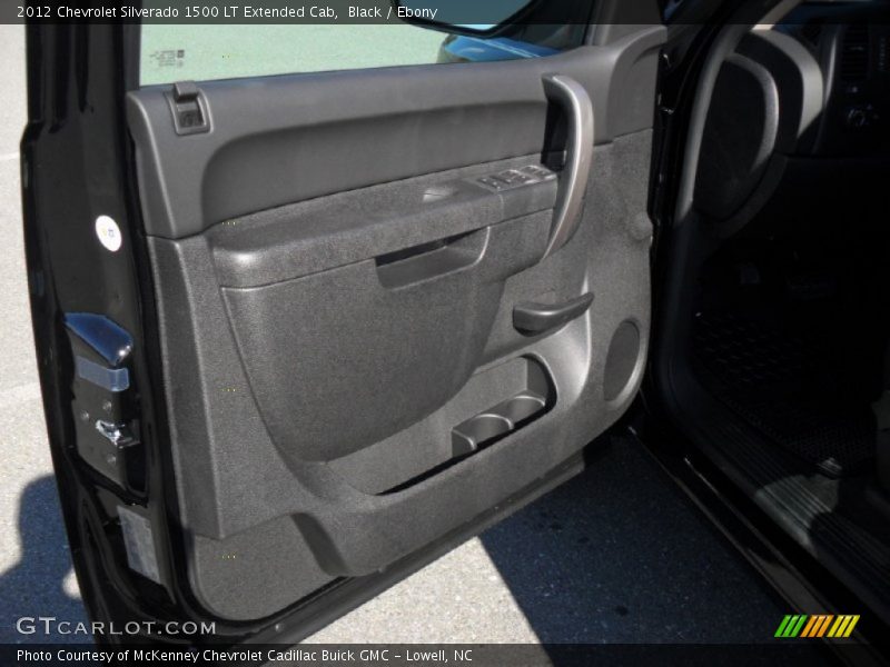 Black / Ebony 2012 Chevrolet Silverado 1500 LT Extended Cab