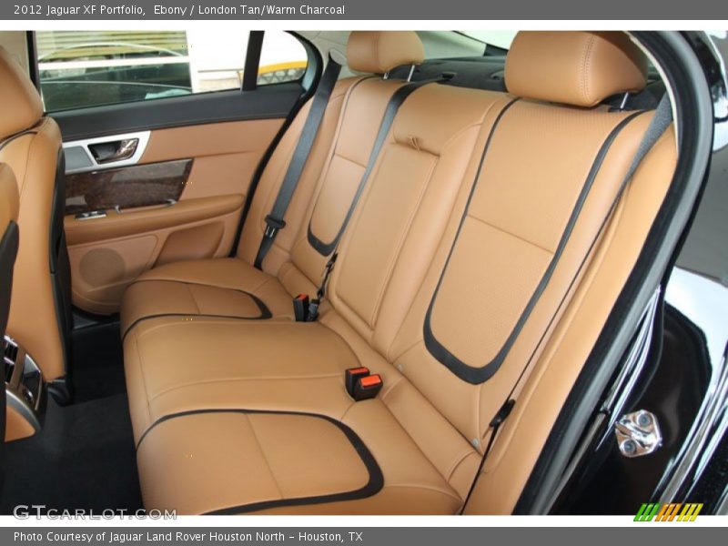 Ebony / London Tan/Warm Charcoal 2012 Jaguar XF Portfolio