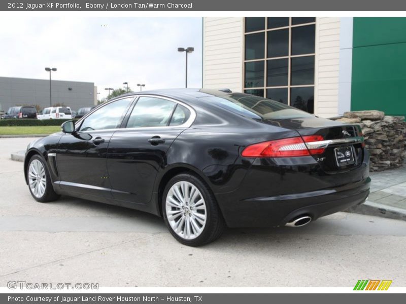 Ebony / London Tan/Warm Charcoal 2012 Jaguar XF Portfolio