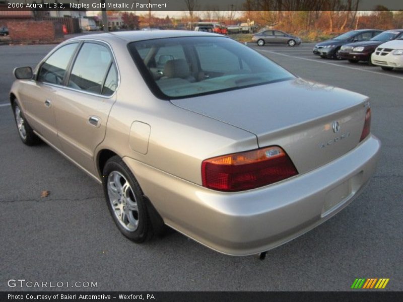 Naples Gold Metallic / Parchment 2000 Acura TL 3.2