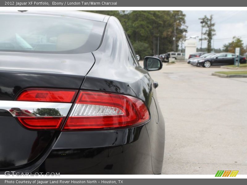 Ebony / London Tan/Warm Charcoal 2012 Jaguar XF Portfolio
