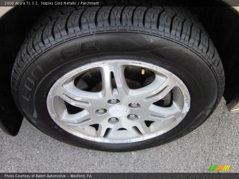 Naples Gold Metallic / Parchment 2000 Acura TL 3.2