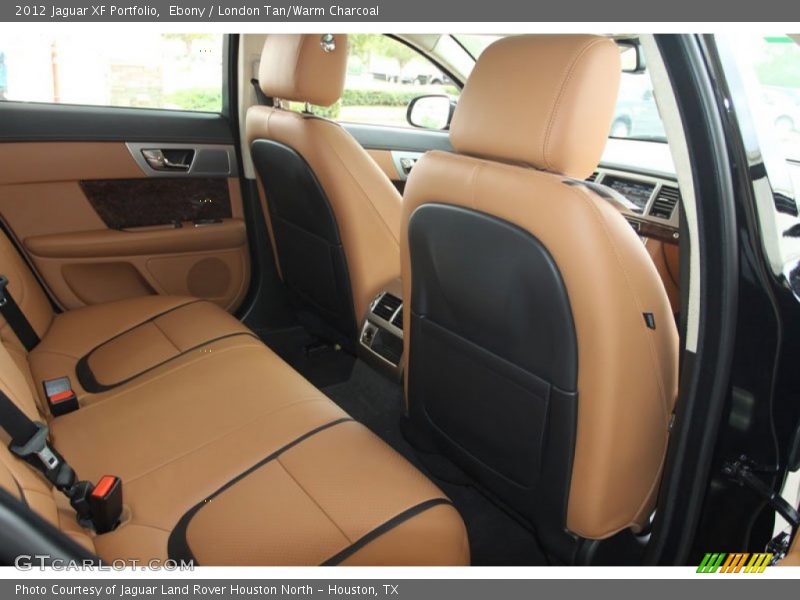 Ebony / London Tan/Warm Charcoal 2012 Jaguar XF Portfolio