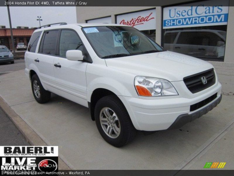 Taffeta White / Gray 2004 Honda Pilot EX 4WD