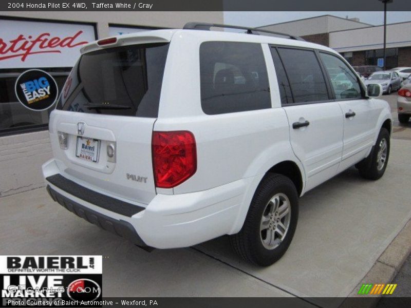 Taffeta White / Gray 2004 Honda Pilot EX 4WD