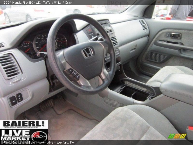 Taffeta White / Gray 2004 Honda Pilot EX 4WD