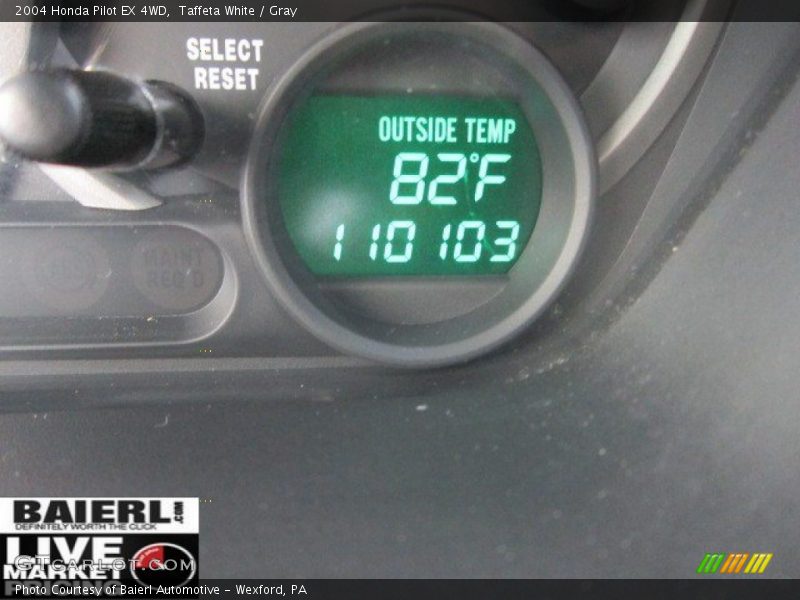 Taffeta White / Gray 2004 Honda Pilot EX 4WD