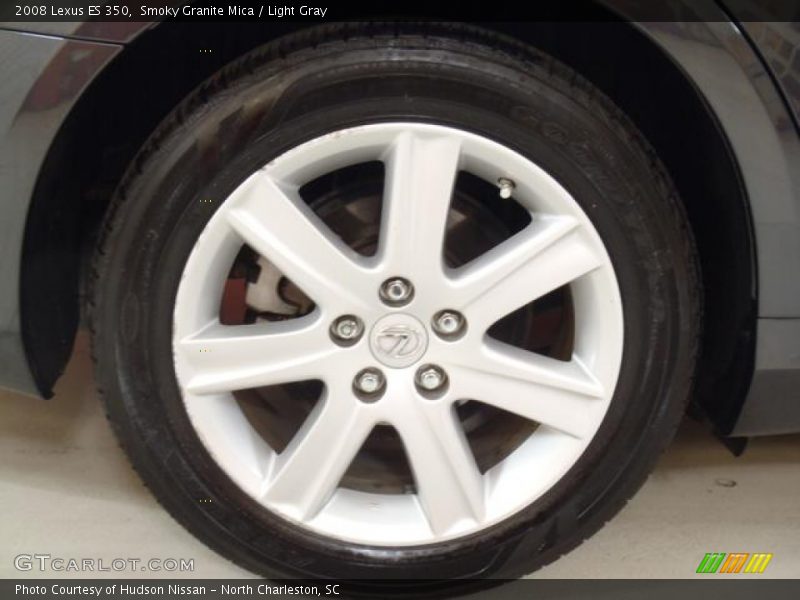 Smoky Granite Mica / Light Gray 2008 Lexus ES 350