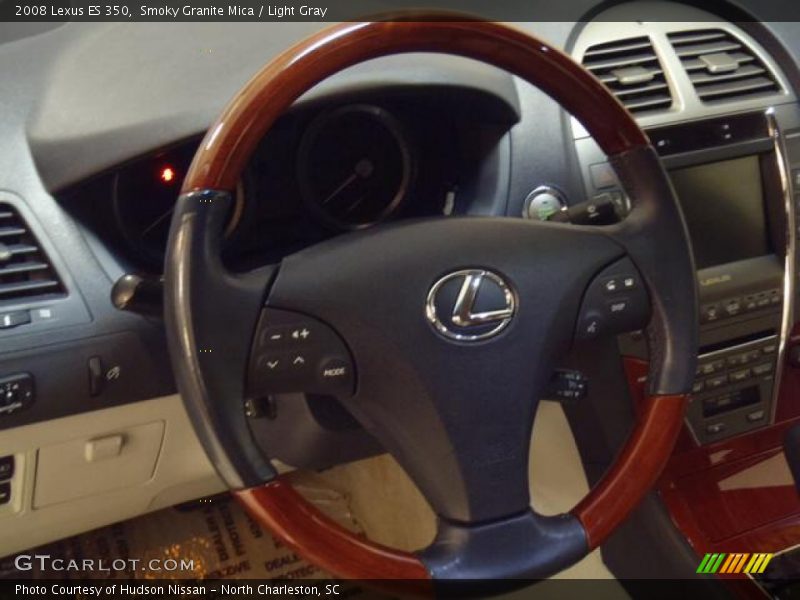 Smoky Granite Mica / Light Gray 2008 Lexus ES 350