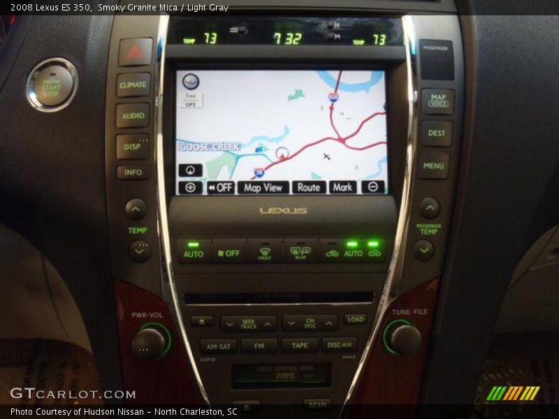 Smoky Granite Mica / Light Gray 2008 Lexus ES 350
