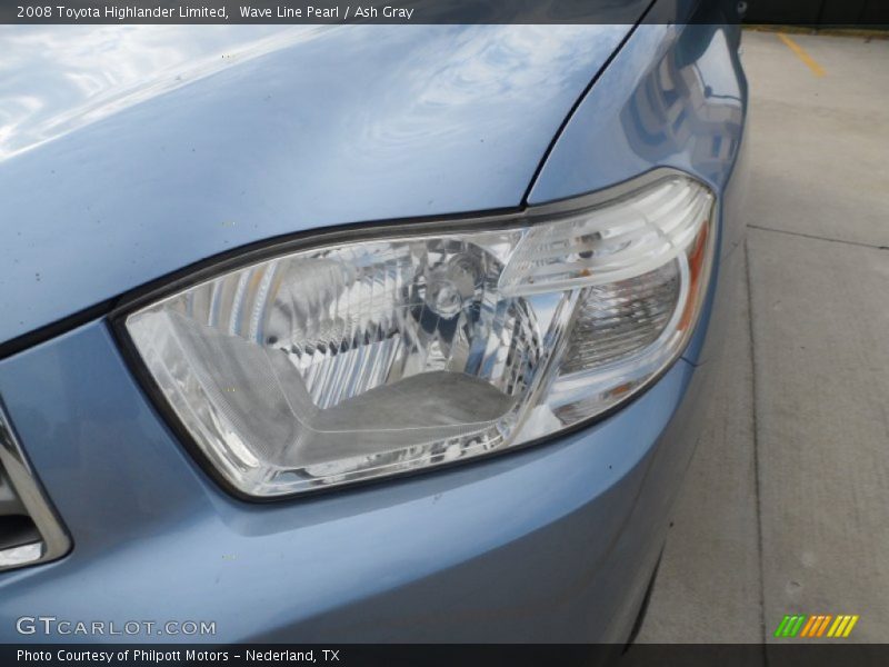 Wave Line Pearl / Ash Gray 2008 Toyota Highlander Limited