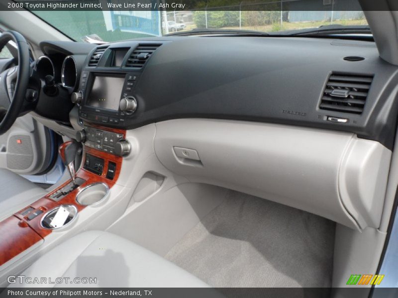 Wave Line Pearl / Ash Gray 2008 Toyota Highlander Limited