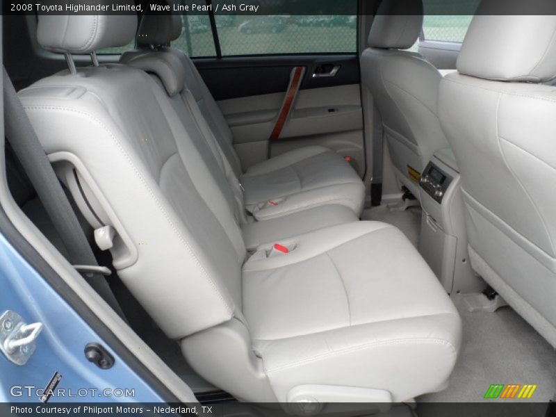 Wave Line Pearl / Ash Gray 2008 Toyota Highlander Limited