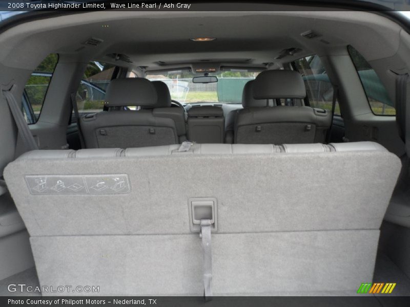 Wave Line Pearl / Ash Gray 2008 Toyota Highlander Limited