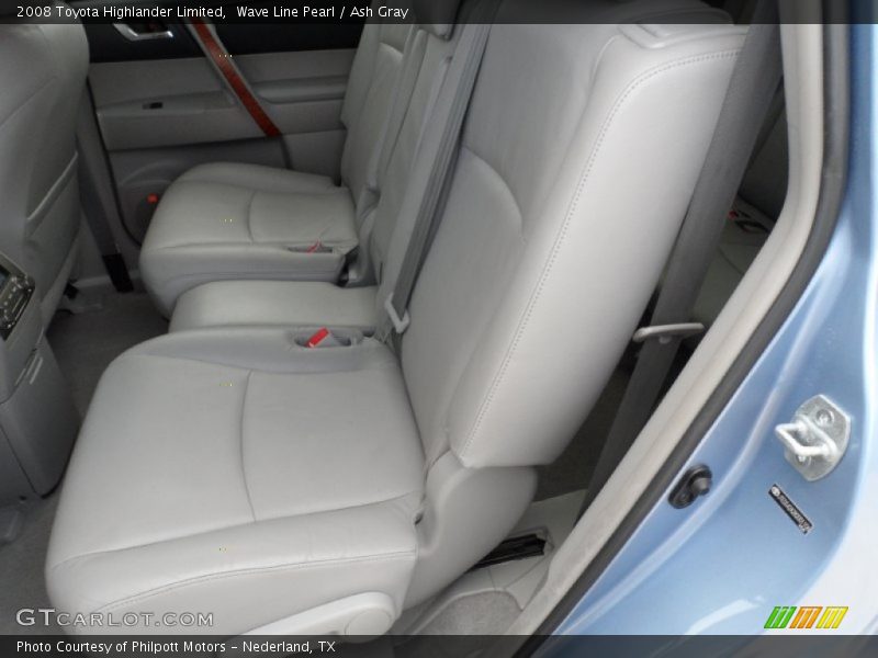 Wave Line Pearl / Ash Gray 2008 Toyota Highlander Limited