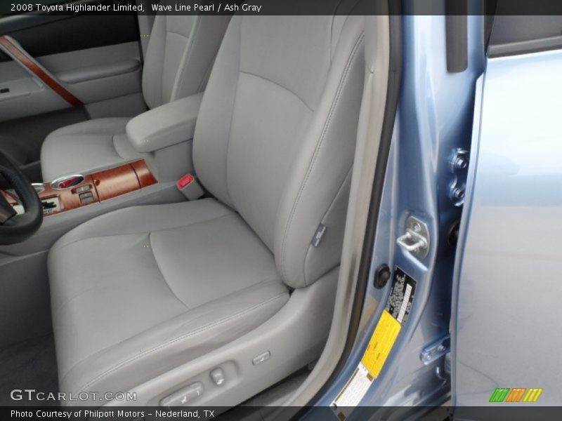 Wave Line Pearl / Ash Gray 2008 Toyota Highlander Limited