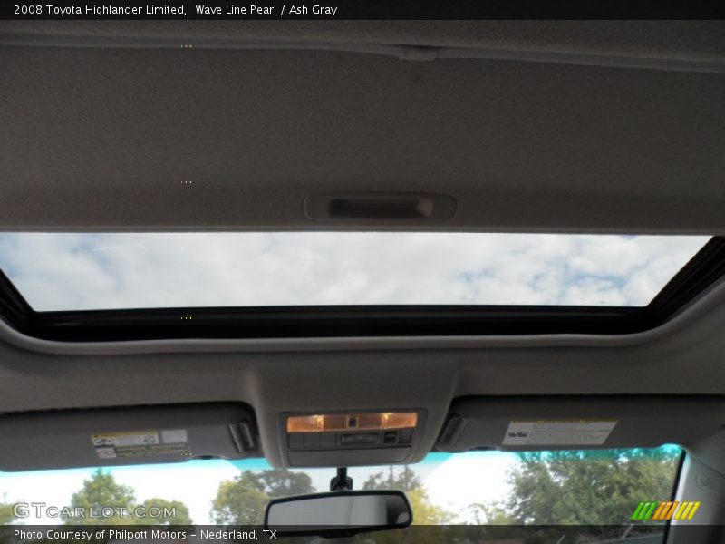 Wave Line Pearl / Ash Gray 2008 Toyota Highlander Limited