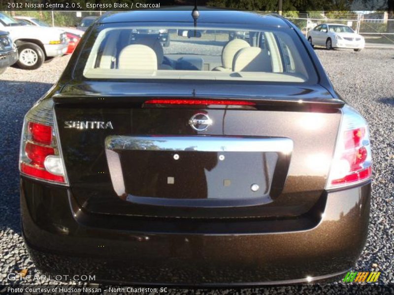 Espresso Black / Charcoal 2012 Nissan Sentra 2.0 S