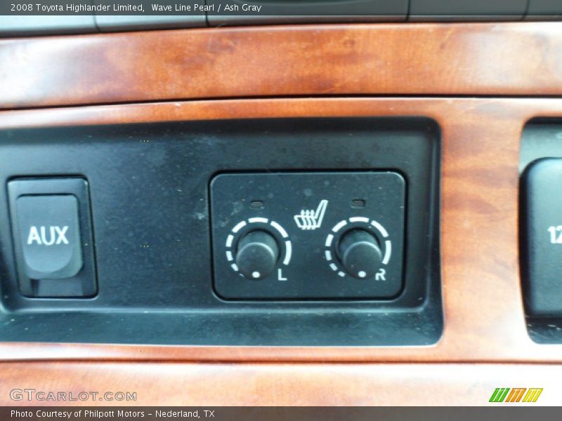 Wave Line Pearl / Ash Gray 2008 Toyota Highlander Limited
