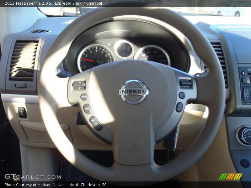 Espresso Black / Charcoal 2012 Nissan Sentra 2.0 S