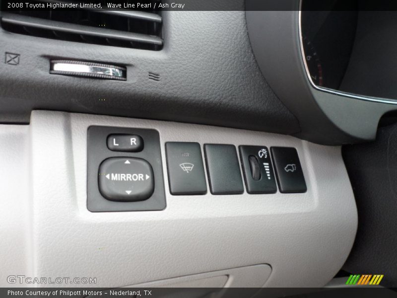 Wave Line Pearl / Ash Gray 2008 Toyota Highlander Limited