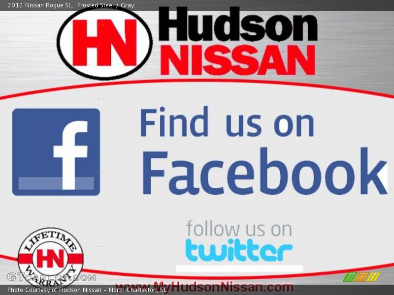 Frosted Steel / Gray 2012 Nissan Rogue SL