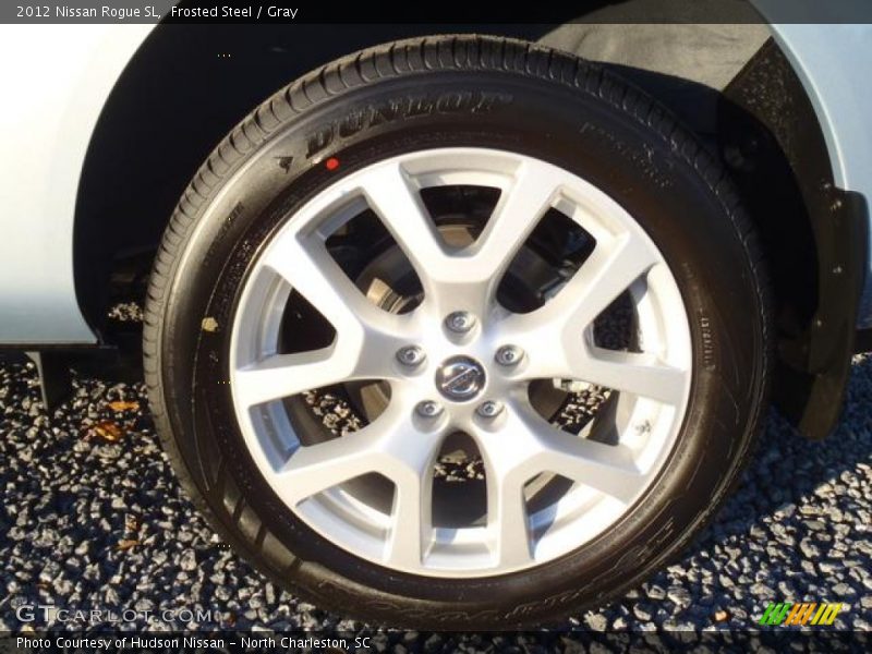 Frosted Steel / Gray 2012 Nissan Rogue SL