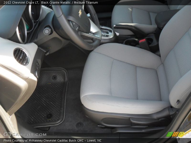 Black Granite Metallic / Medium Titanium 2012 Chevrolet Cruze LT