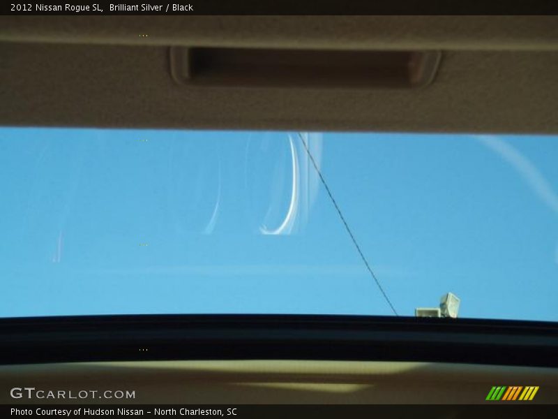 Brilliant Silver / Black 2012 Nissan Rogue SL