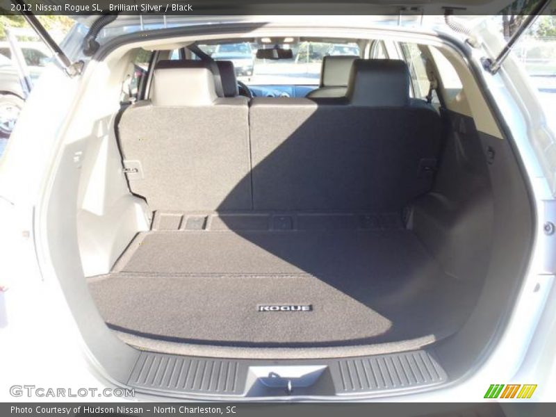 Brilliant Silver / Black 2012 Nissan Rogue SL
