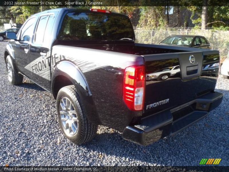 Super Black / Graphite 2012 Nissan Frontier SV Crew Cab