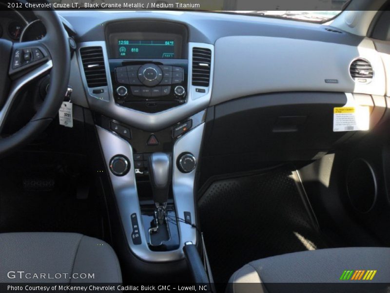 Black Granite Metallic / Medium Titanium 2012 Chevrolet Cruze LT