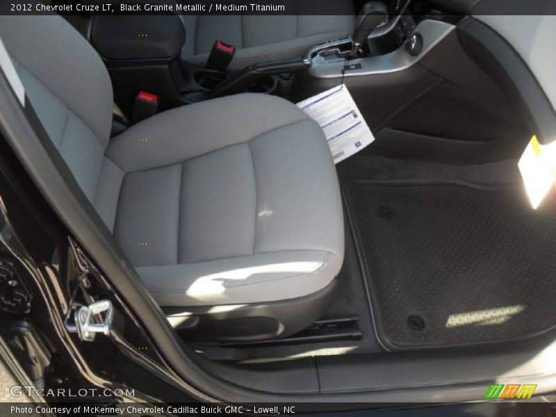 Black Granite Metallic / Medium Titanium 2012 Chevrolet Cruze LT