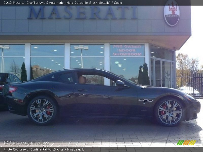 Nero Carbonio (Black Metallic) / Cuoio 2012 Maserati GranTurismo S Automatic