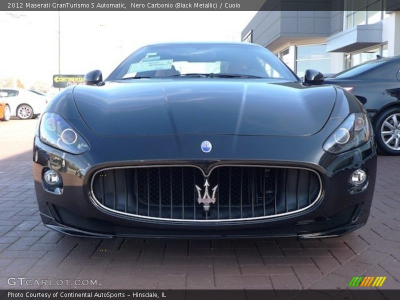 Nero Carbonio (Black Metallic) / Cuoio 2012 Maserati GranTurismo S Automatic